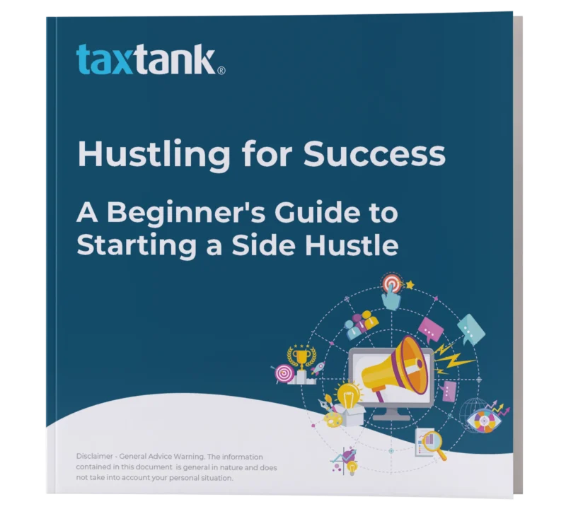 A Beginners guide to starting a side hustle EBOOK cover