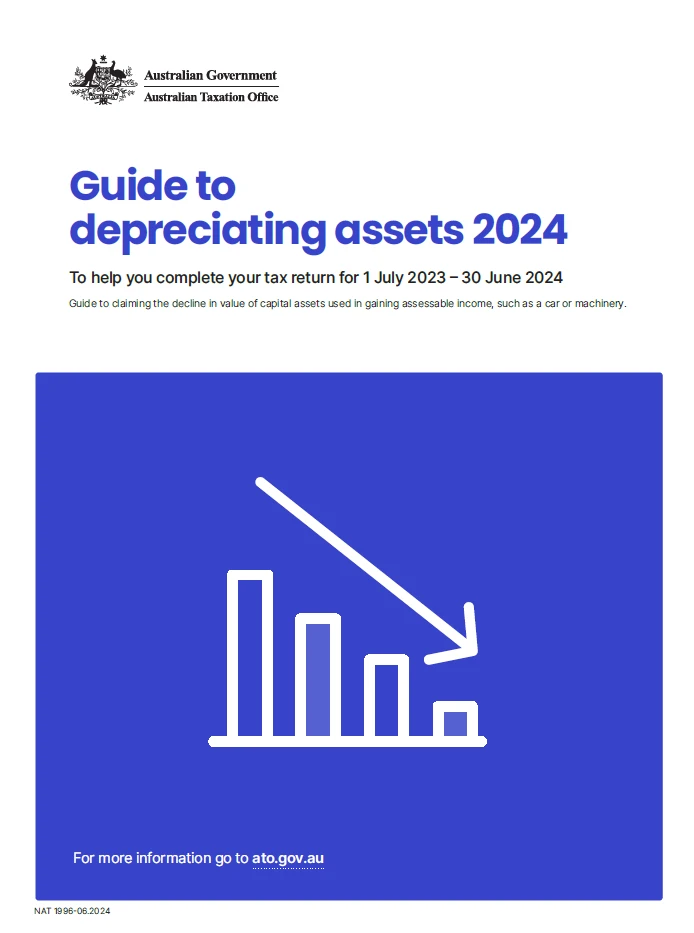 ATO Depreciation Guidelines PDF - click to download