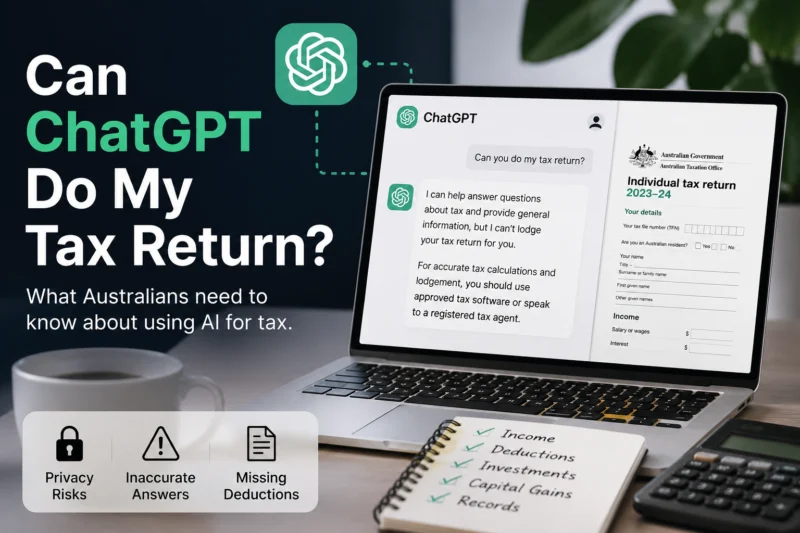 Image that reads Can Chatgpt do my tax return