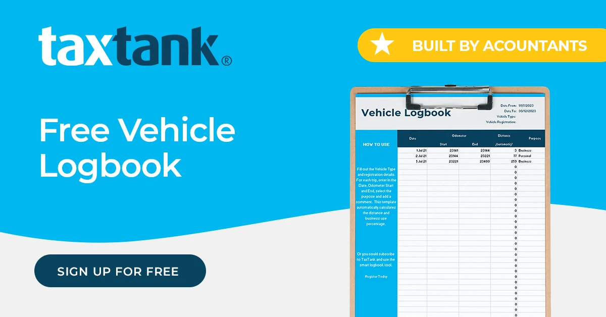 Free Vehicle Logbook For Compliant Tax Claims