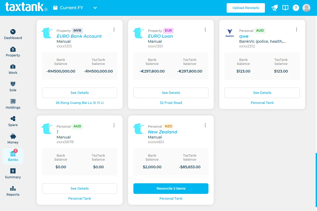 Foreign Currency Bank Accounts TaxTank